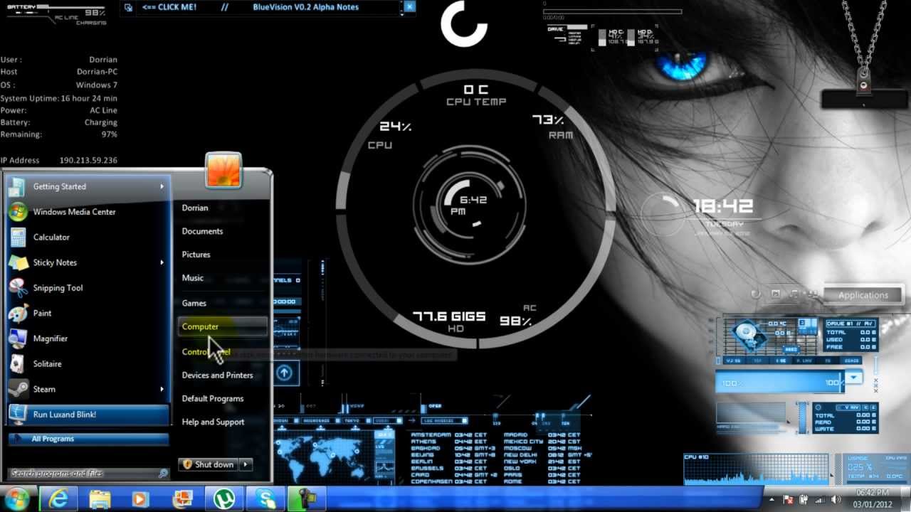 desktop icon themes windows 10